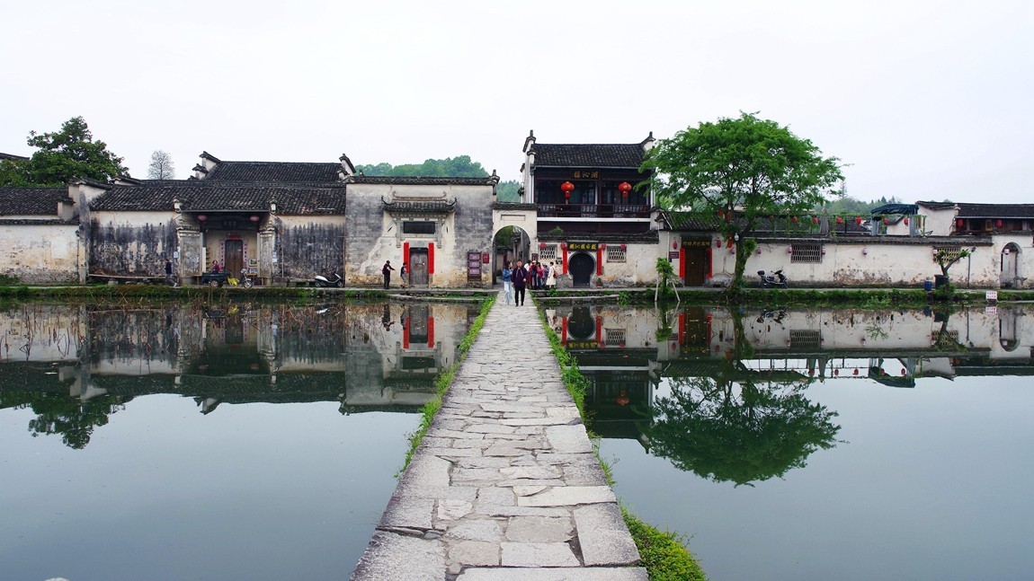 烟花三月下江南--安徽-水墨宏村【8】