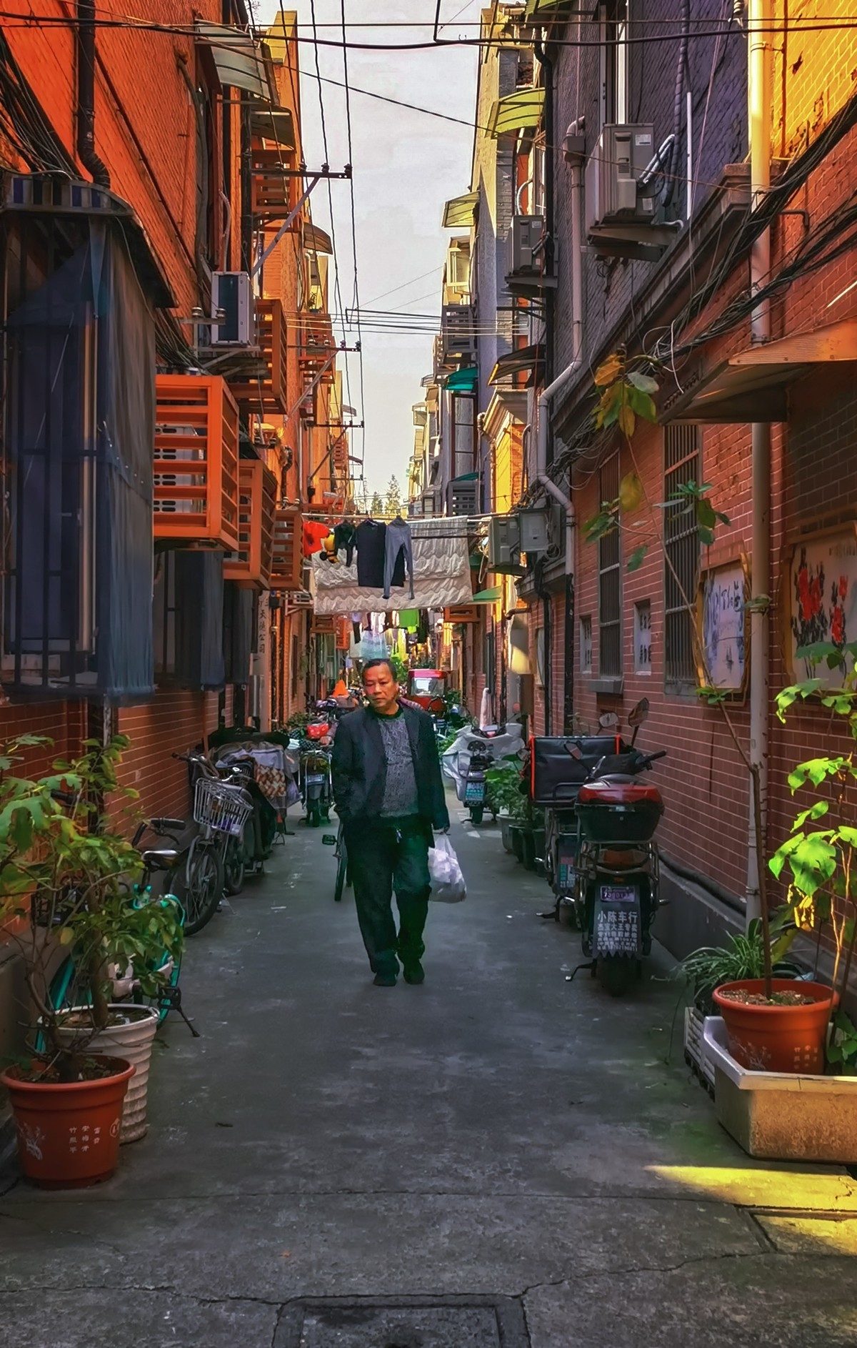 城市的毛孔 （手机扫街）