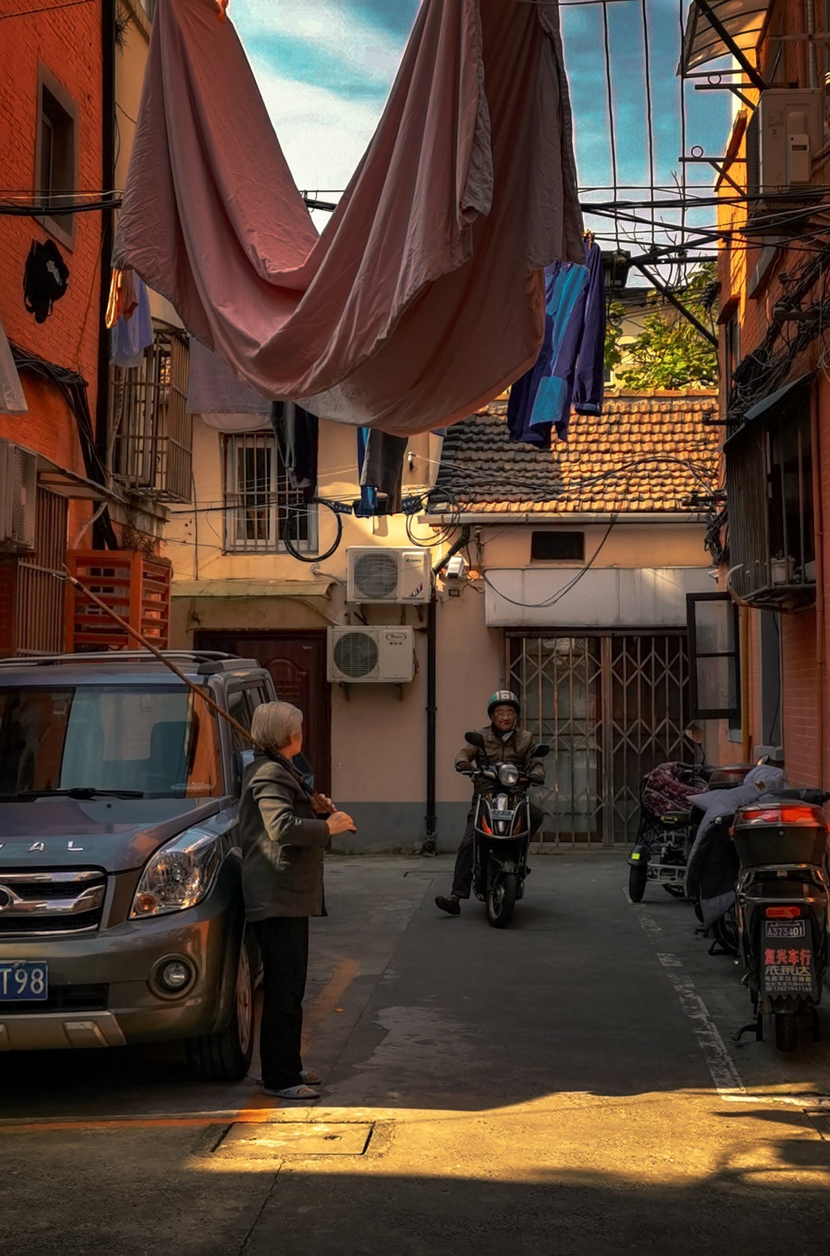 城市的毛孔 （手机扫街）