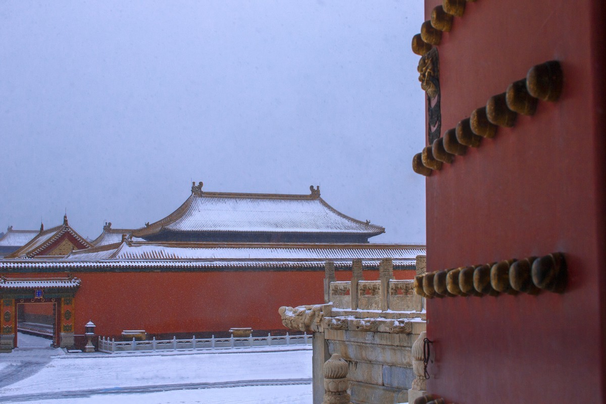 21年11月故宫雪