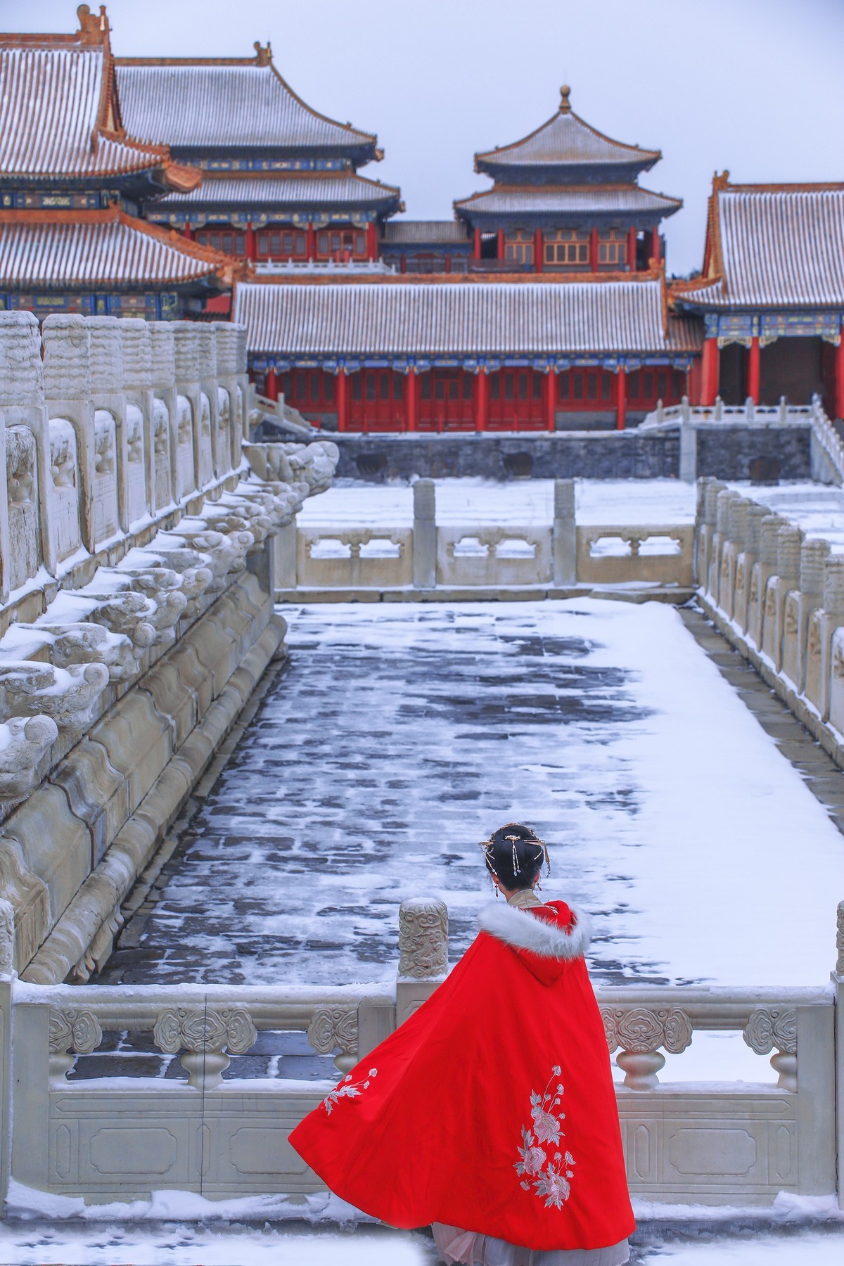 21年11月故宫雪