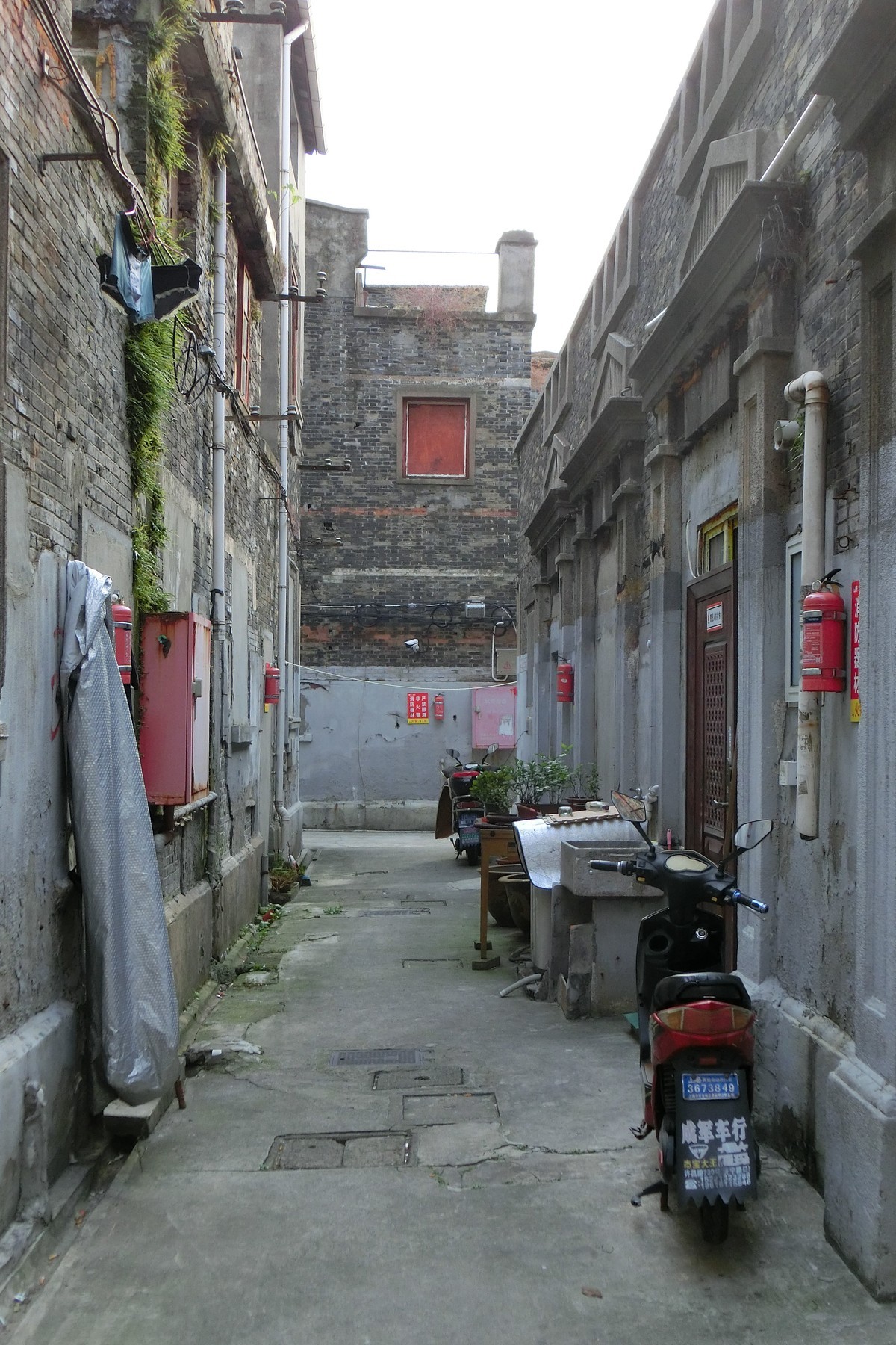 动迁的老弄堂