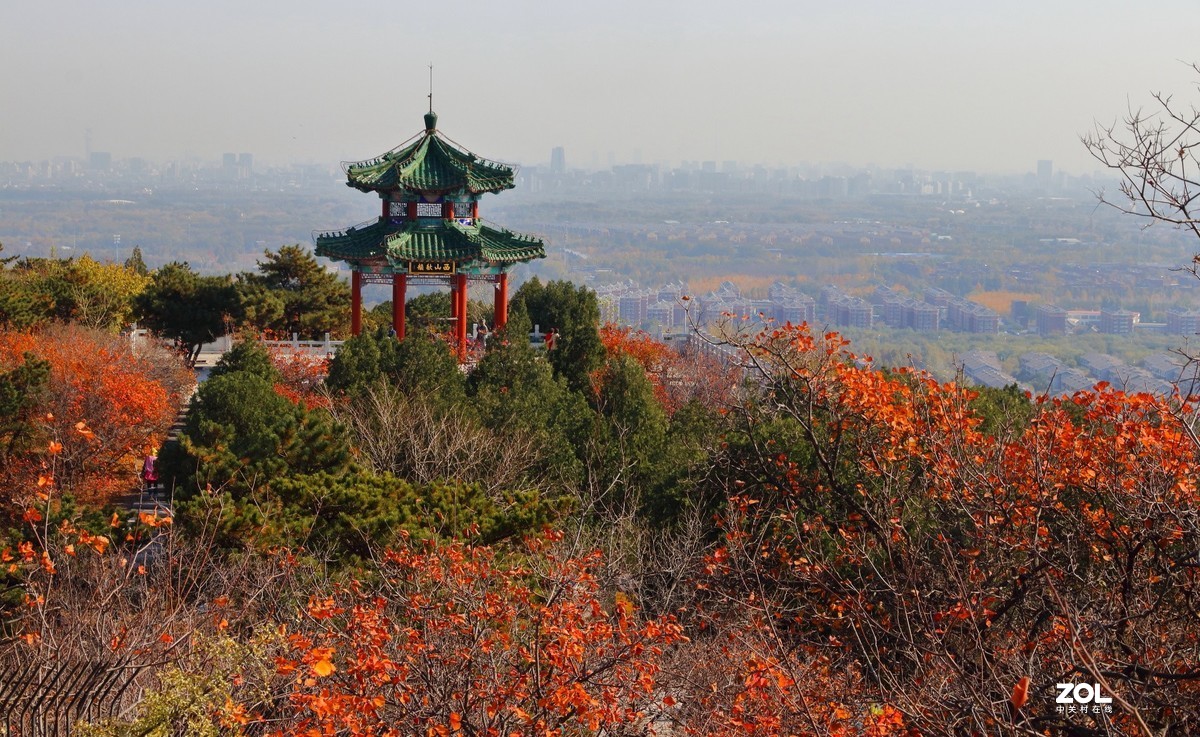 西山森林公园红叶谷