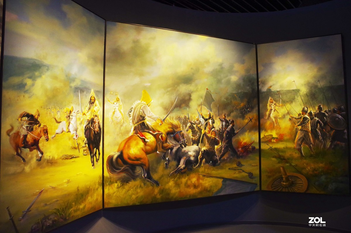 内蒙古--呼和浩特---昭君墓【2】内部图片介绍及雕塑