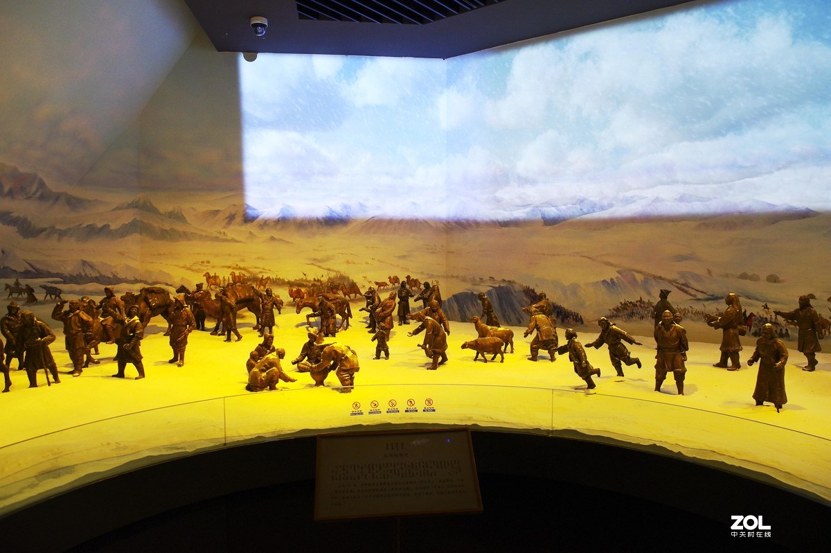 内蒙古--呼和浩特---昭君墓【2】内部图片介绍及雕塑