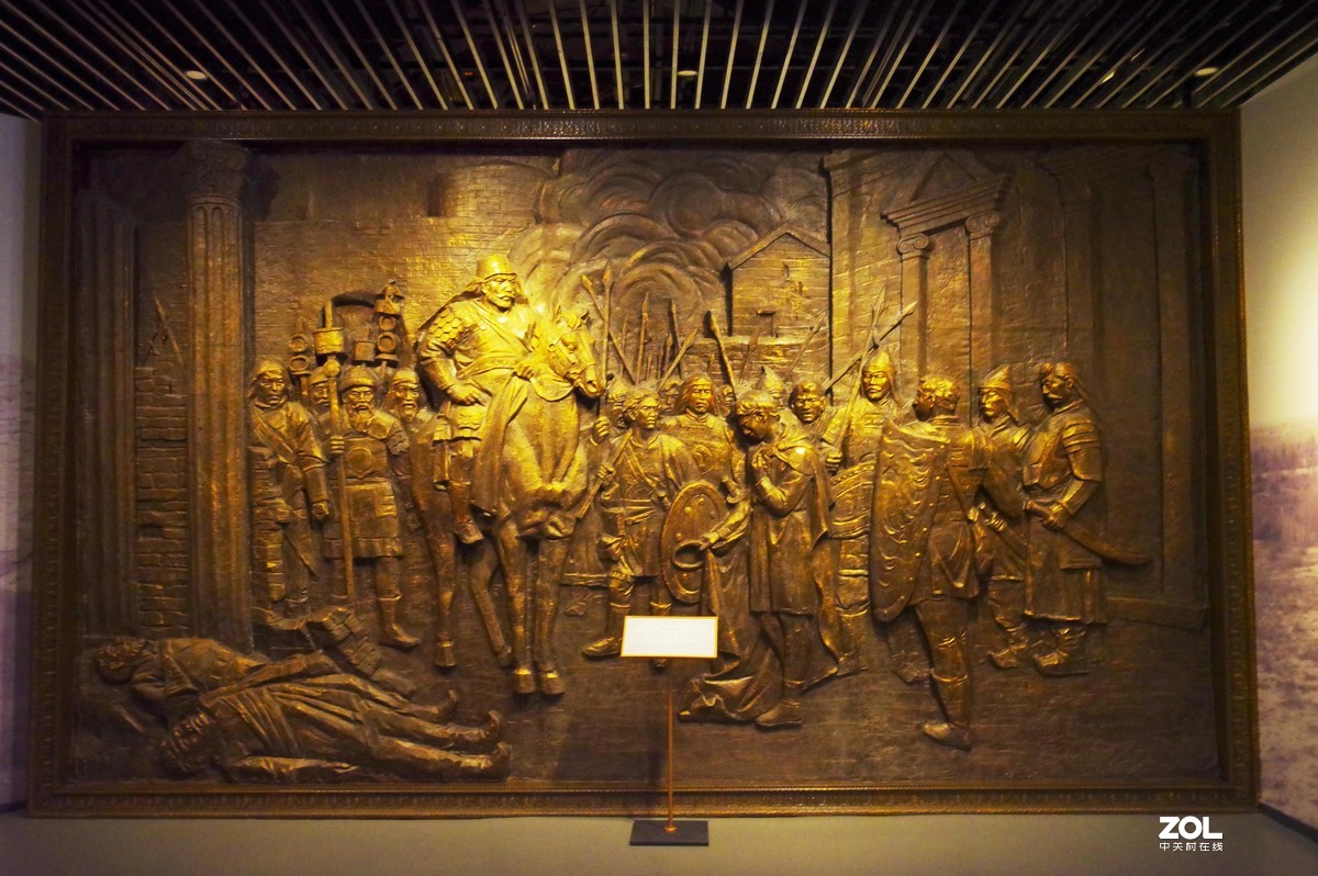 内蒙古--呼和浩特---昭君墓【2】内部图片介绍及雕塑