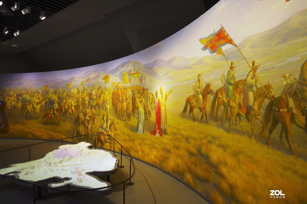 内蒙古--呼和浩特---昭君墓【2】内部图片介绍及雕塑