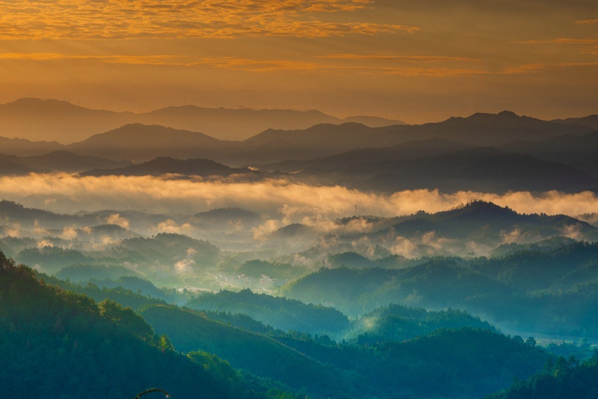 韶关南雄自驾浪游拙作--军营寨日出