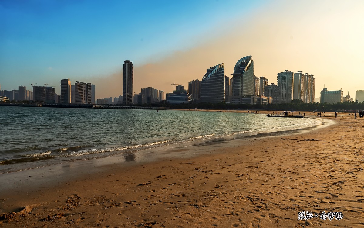 广东湛江金沙湾观海长廊