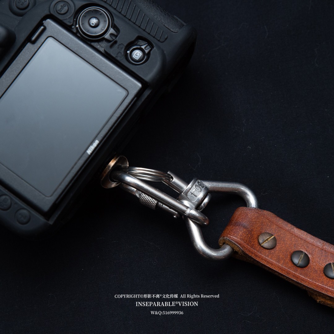 推荐超耐用 单反相机快摄手双机背带肩带挂钩 不锈钢1/4螺丝挂扣