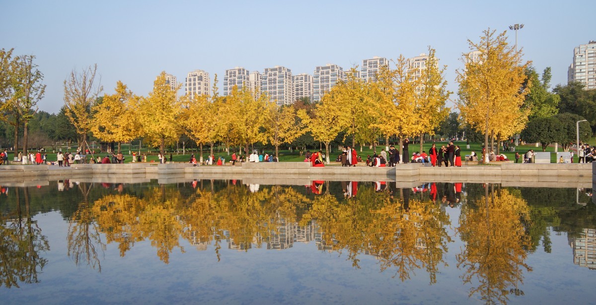 熱鬧的重慶中央公園