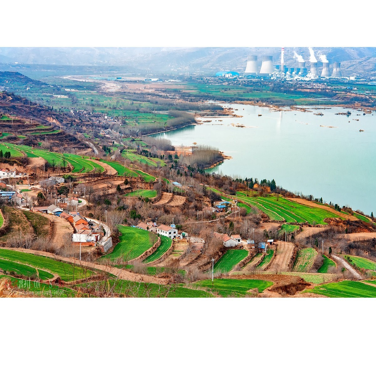 陕西宝鸡蟠龙塬望远