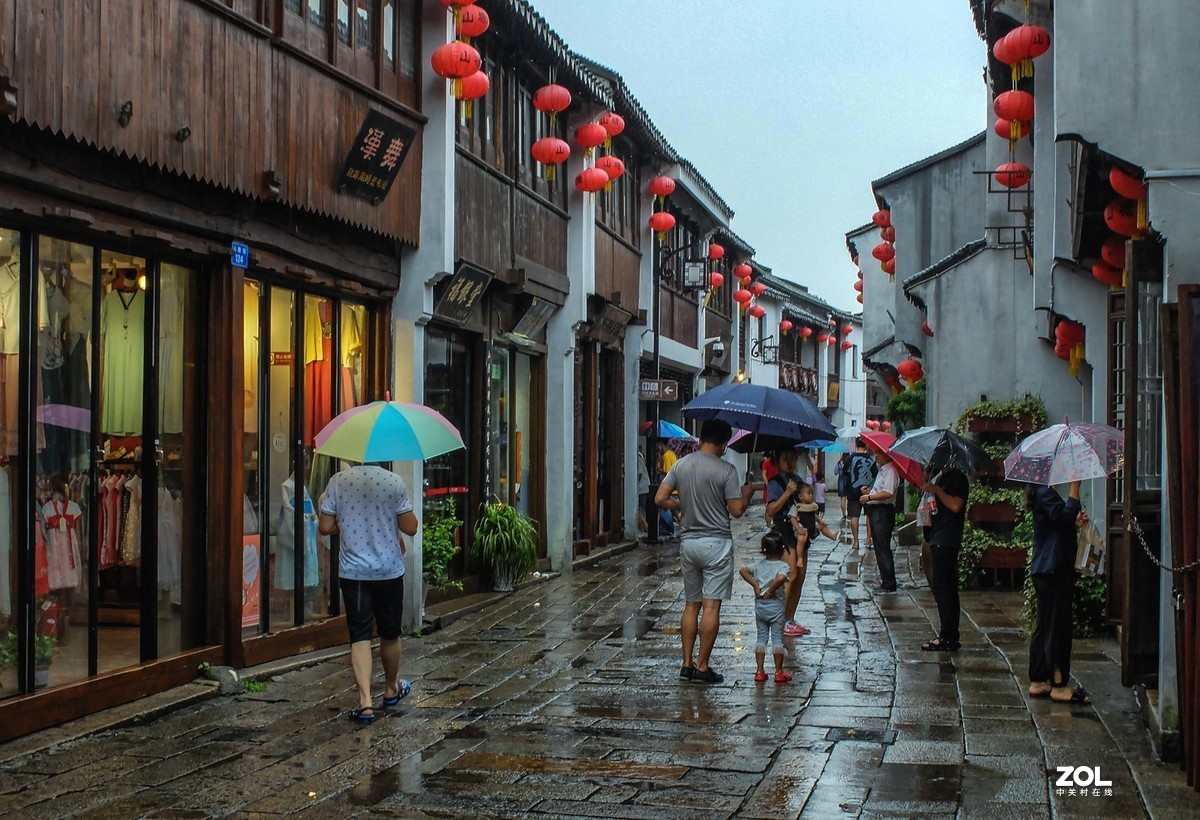 烟雨七里山塘街