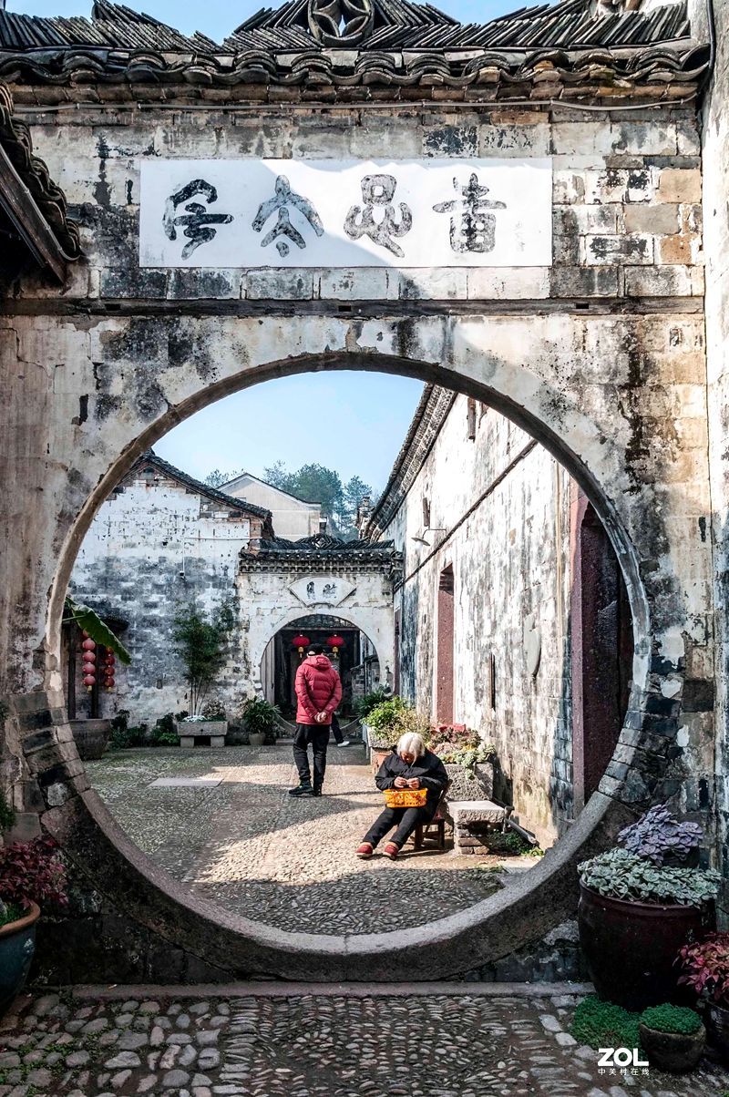 缙云县河阳古民居特色砖房