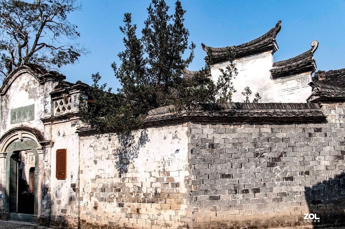 缙云县河阳古民居特色砖房