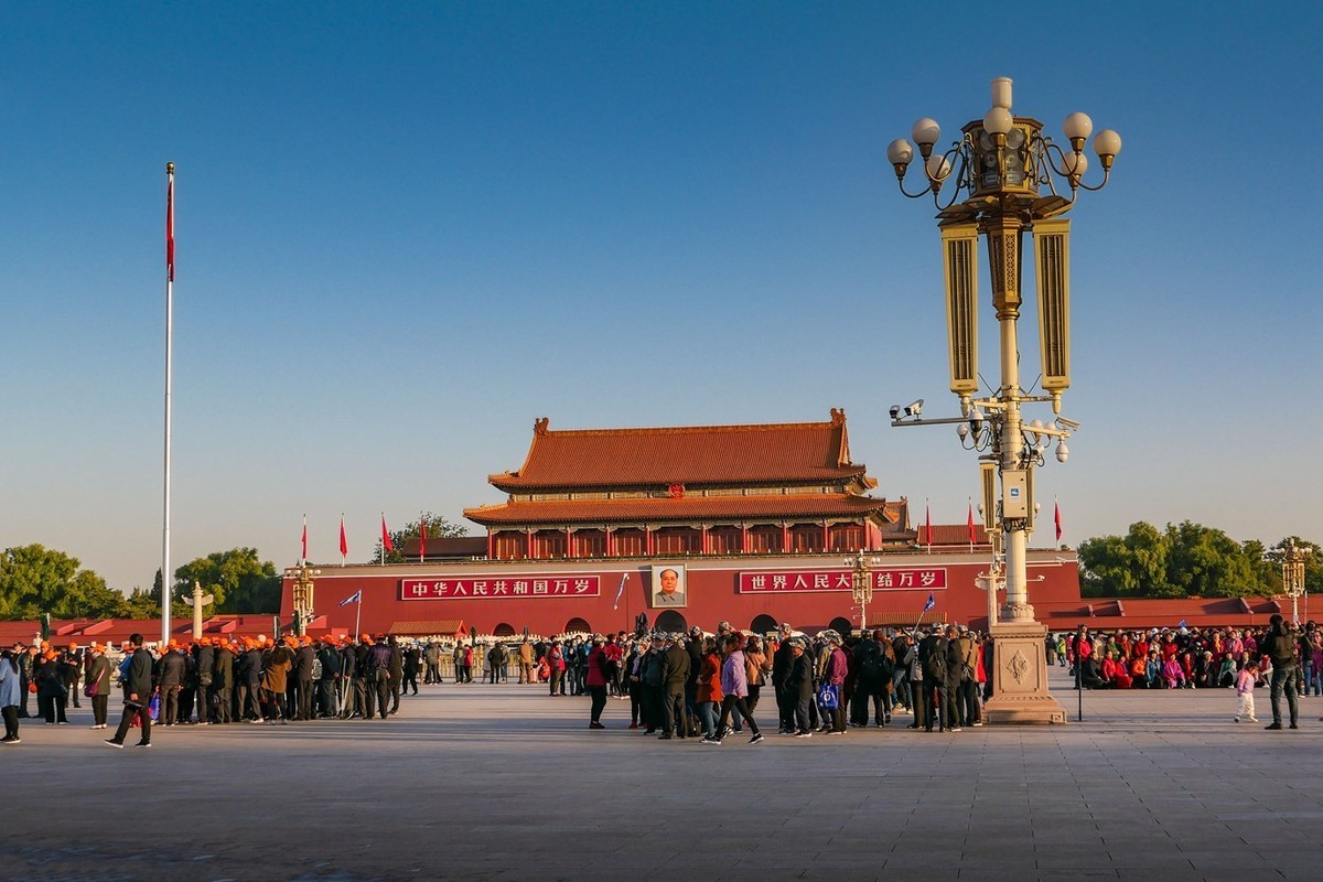 节后天安门