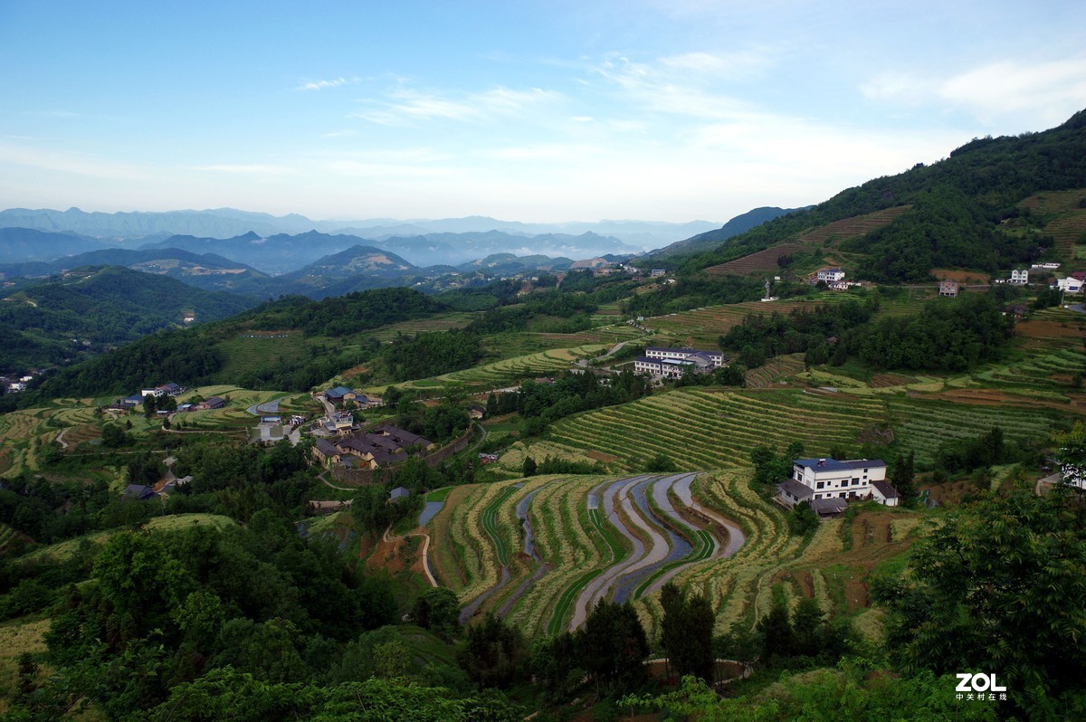 陝西漢陰鳳堰古梯田