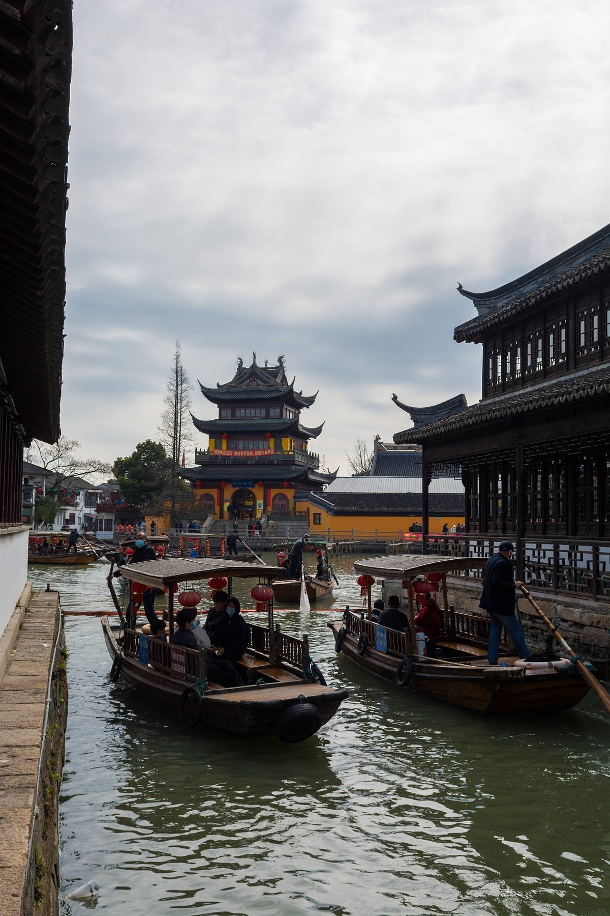 朱家角古镇风景图片