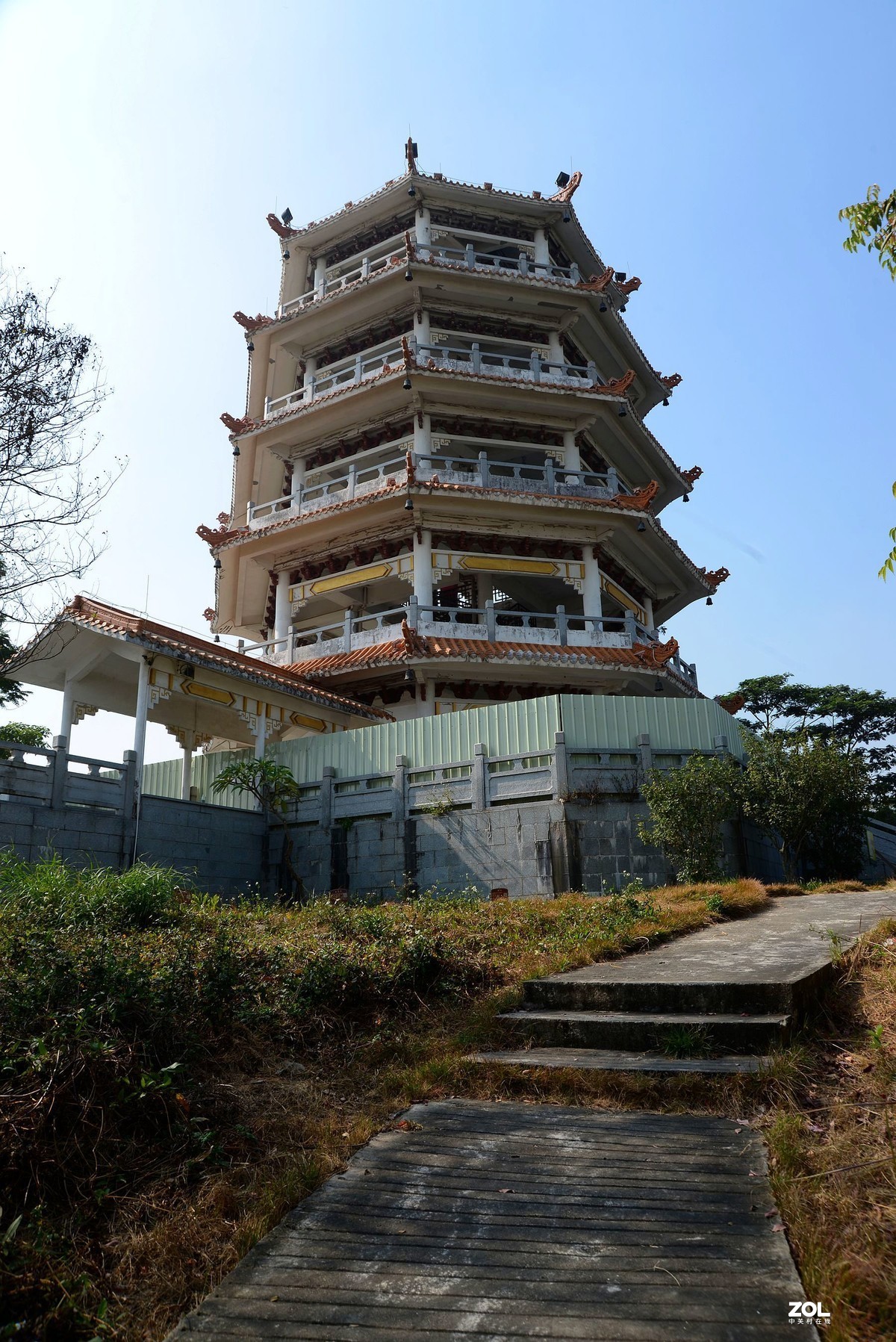 广东游记中山华陀山完