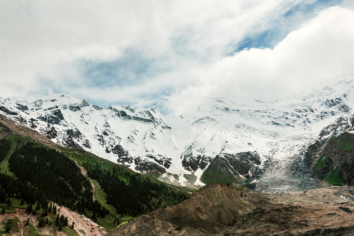 旅游记录新疆阿克陶县克州冰川公园