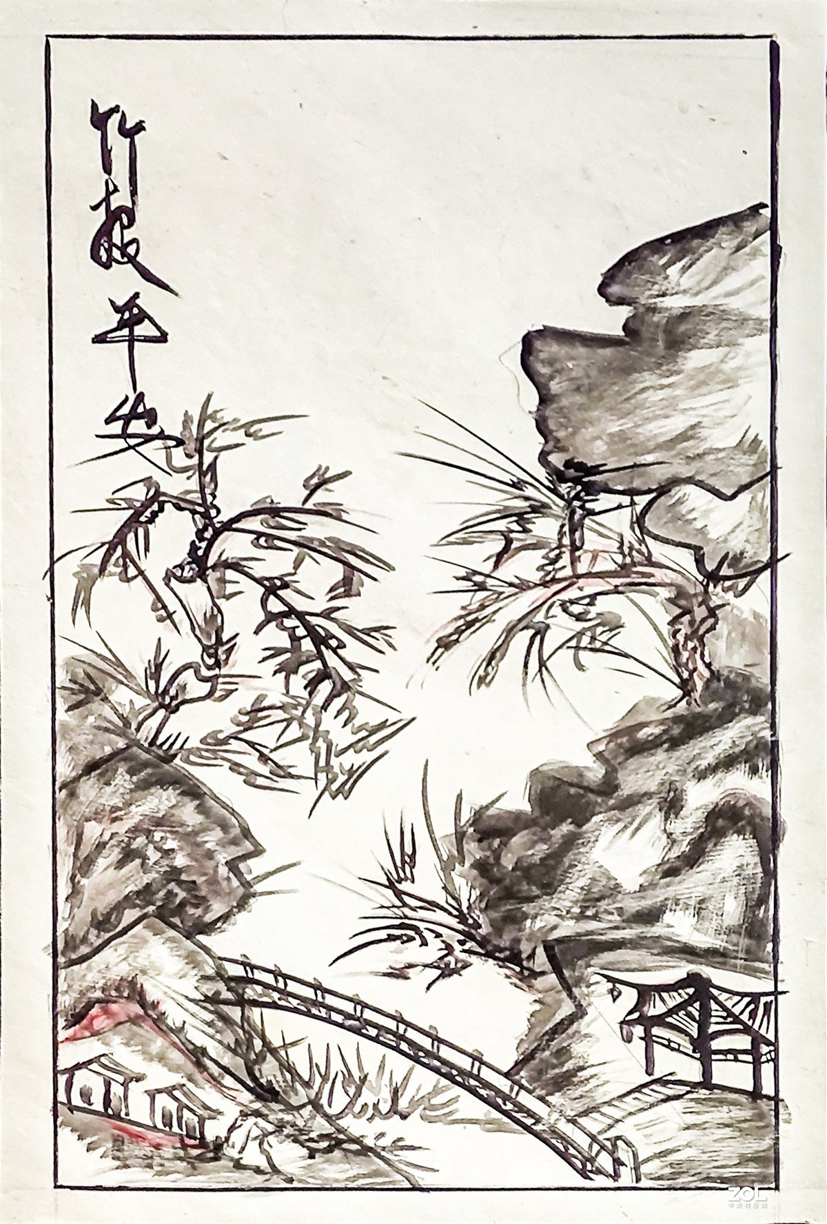 七圣宫壁画条幅---手机