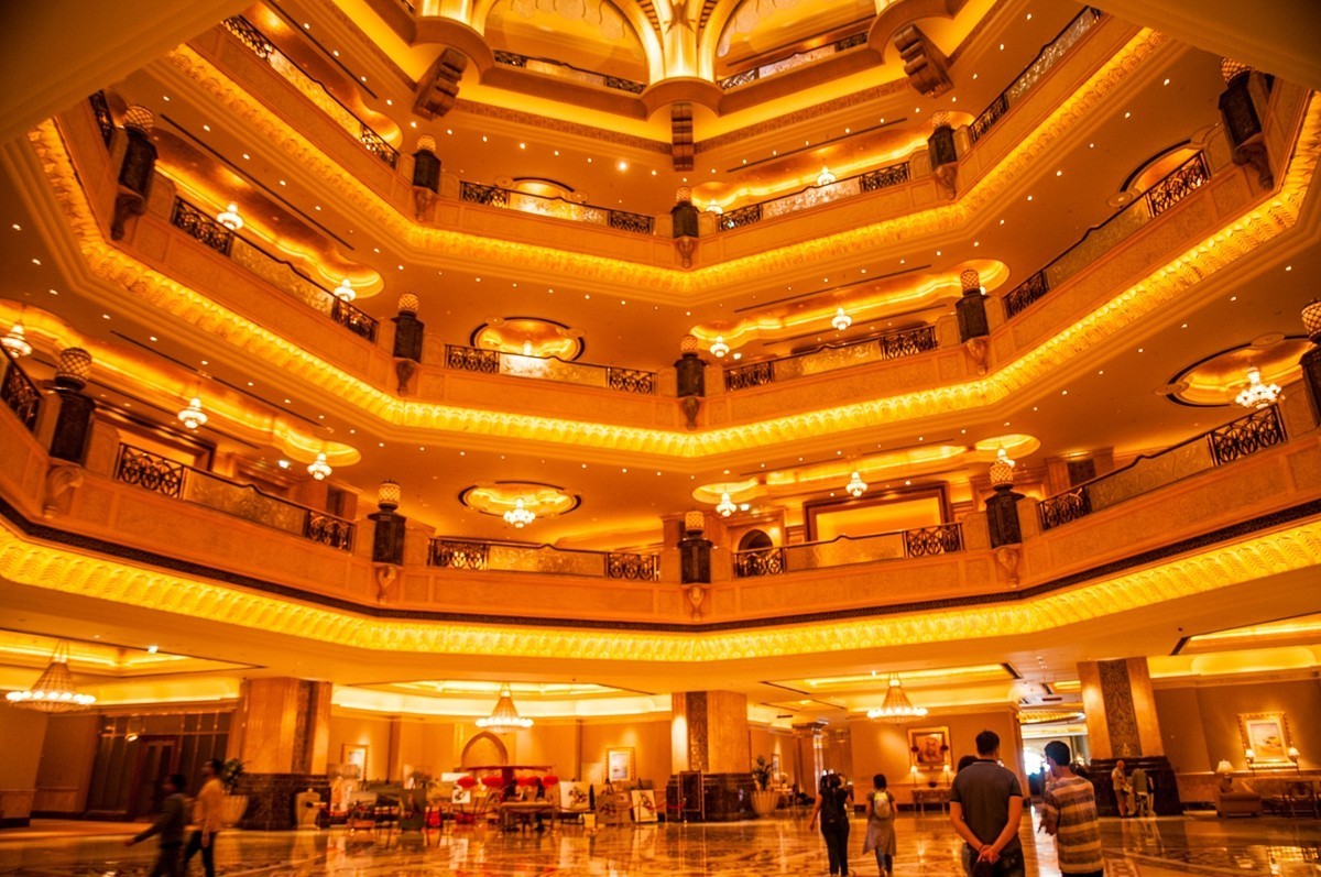 皇宫酒店阿布扎比全球唯一的八星级