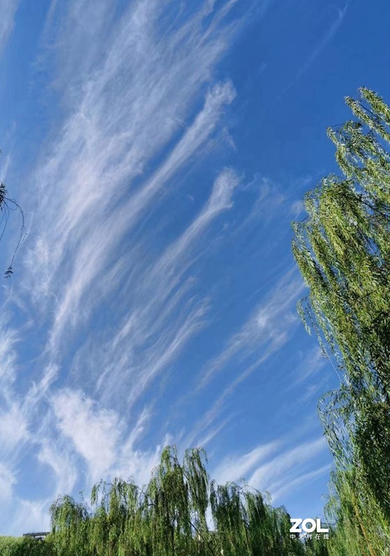 蓝天和白云相伴