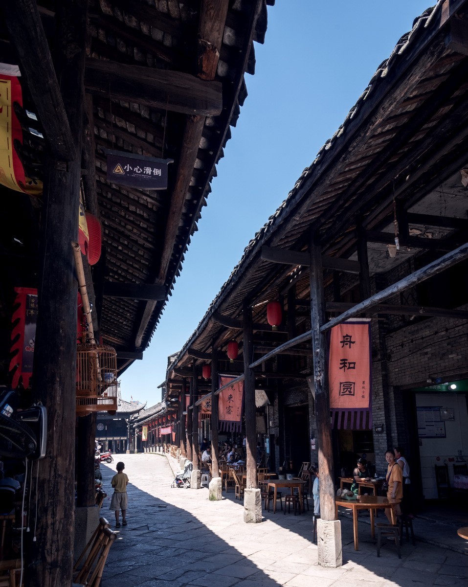 观罗城茶馆、看人生百态