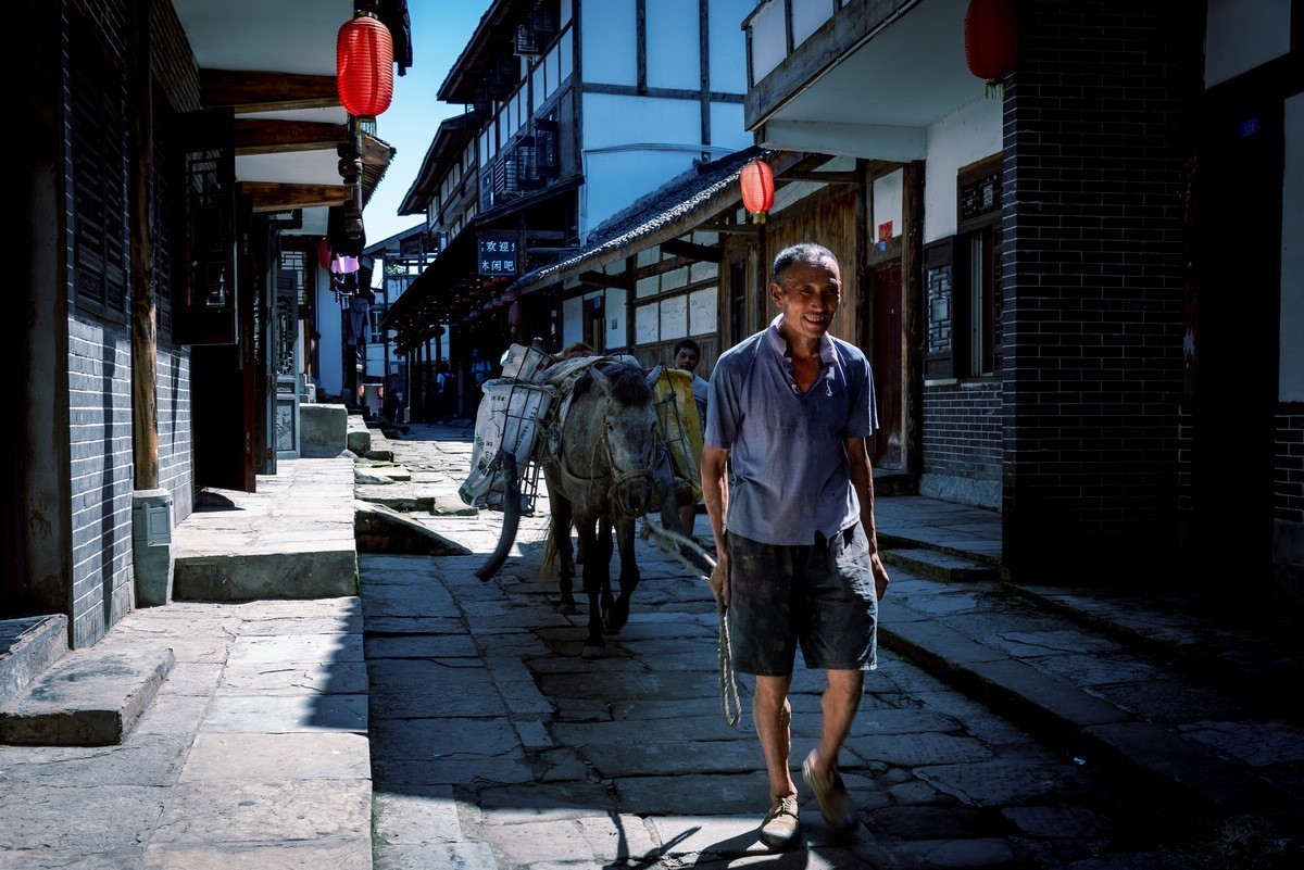 观罗城茶馆、看人生百态