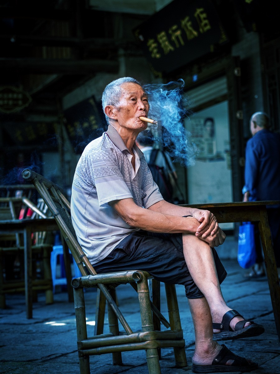 观罗城茶馆、看人生百态