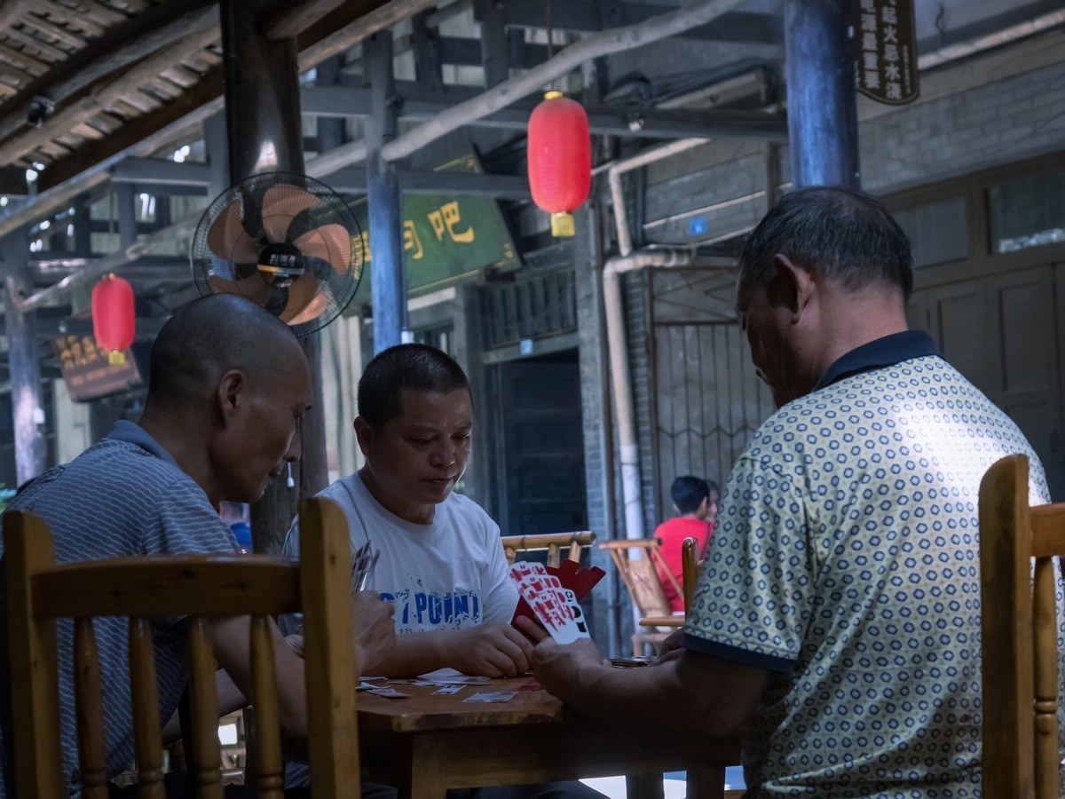 观罗城茶馆、看人生百态