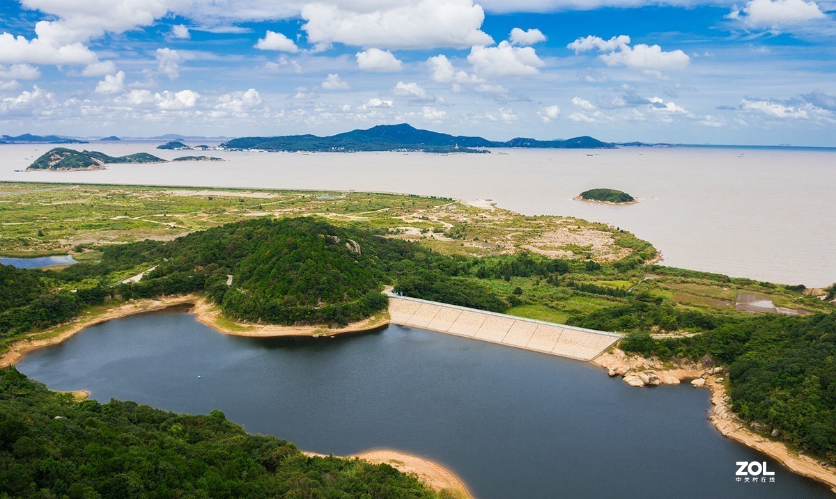 舟山朱家尖白山景区下