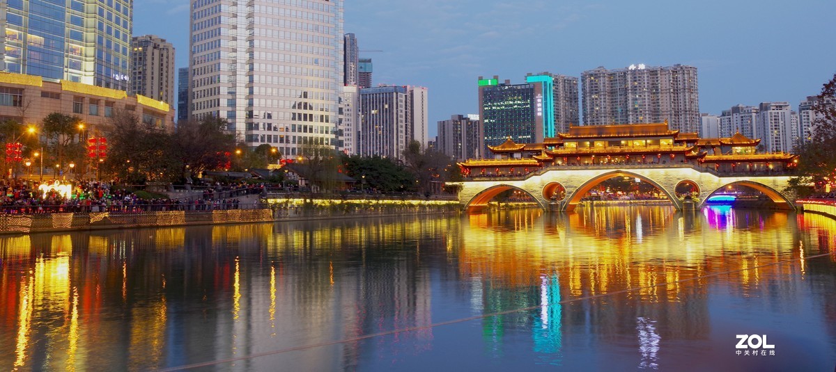 成都合江亭夜景【1】