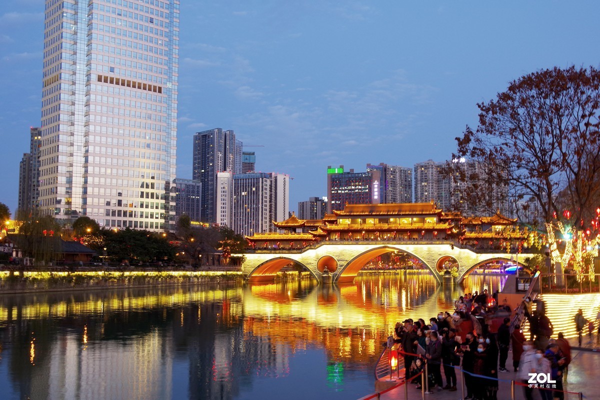 成都合江亭夜景【1】