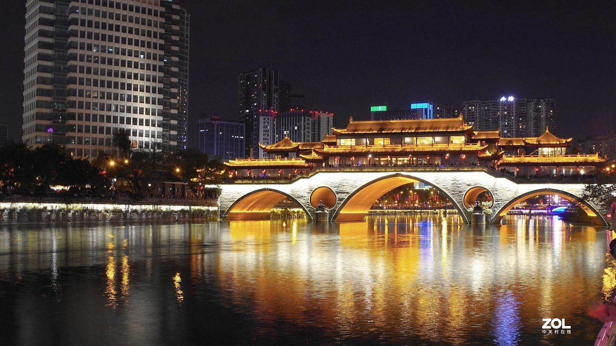 成都合江亭夜景【1】