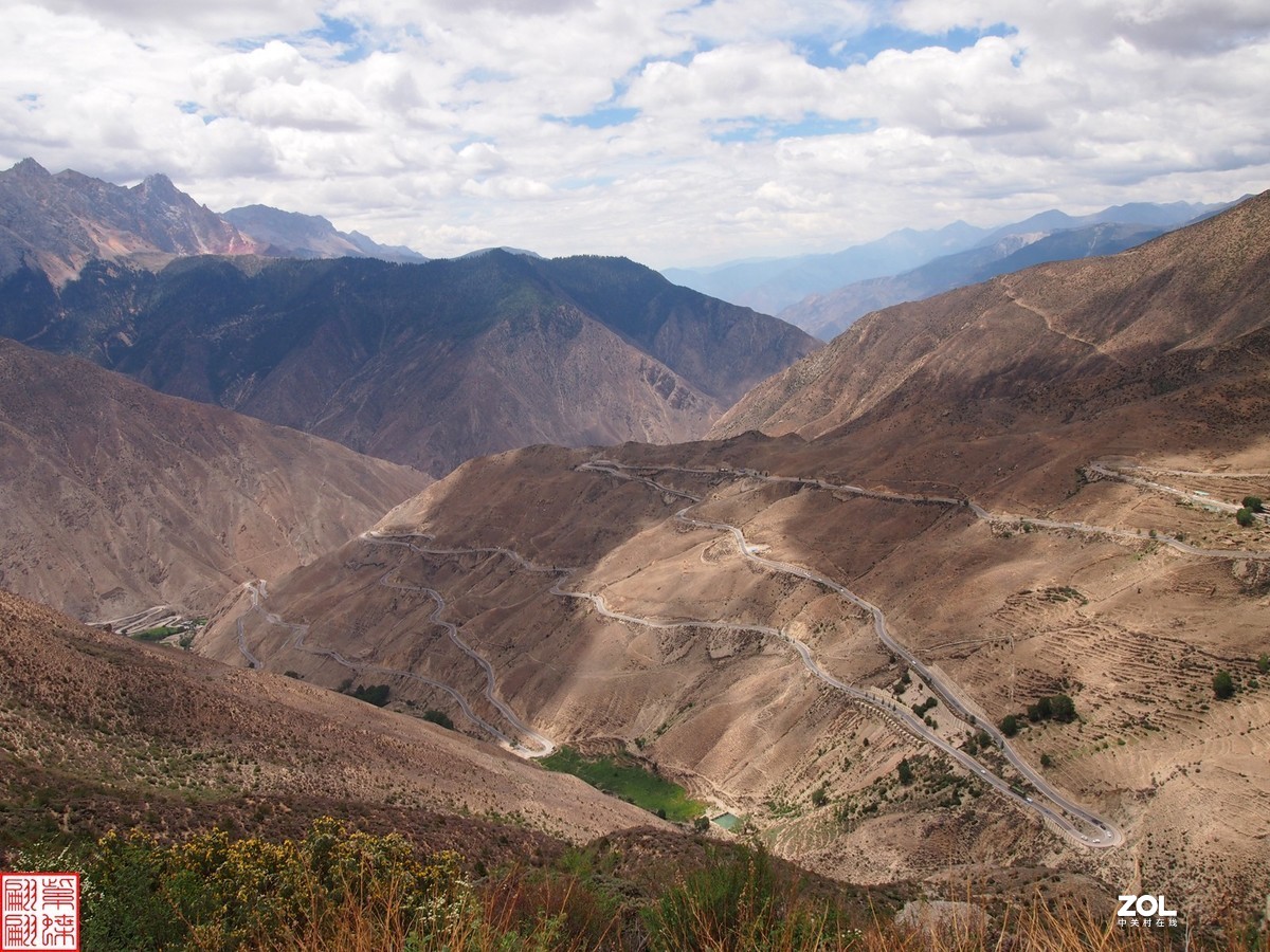 行摄318线---怒江七十二道拐，川藏公路上最危险的魔鬼路段