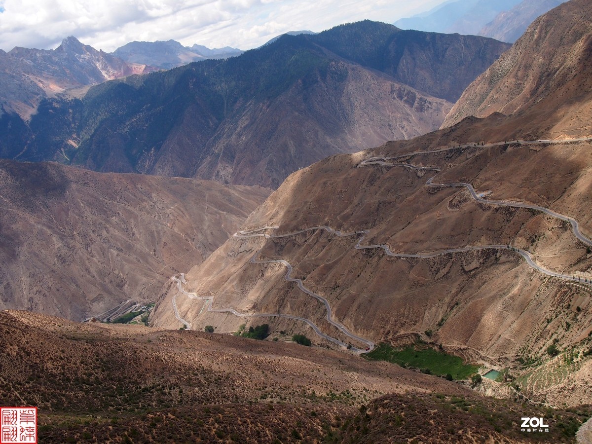 行摄318线---怒江七十二道拐，川藏公路上最危险的魔鬼路段