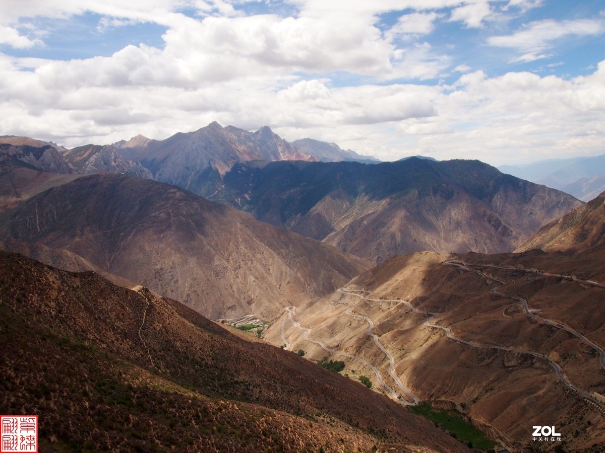 行摄318线---怒江七十二道拐，川藏公路上最危险的魔鬼路段