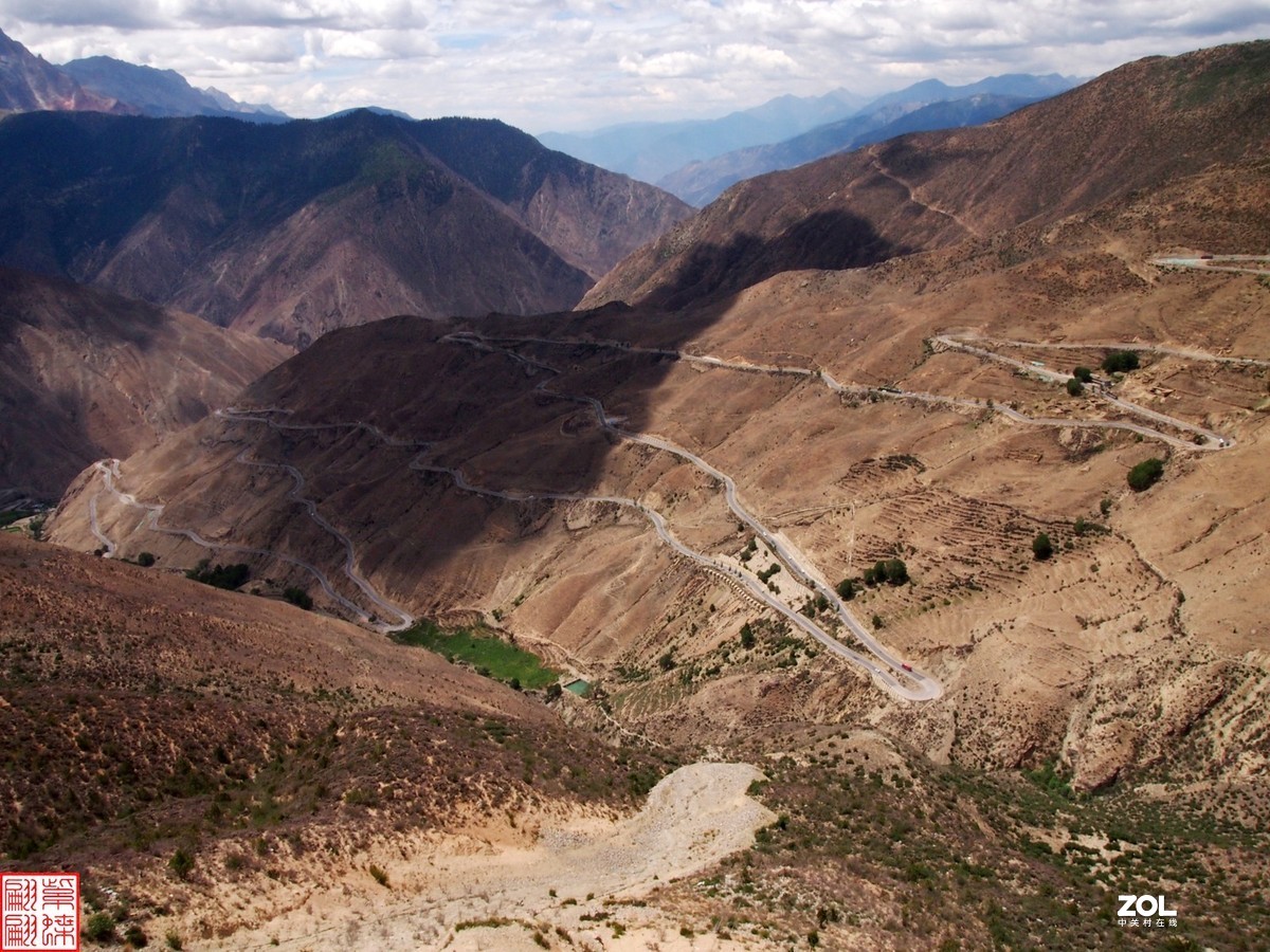行摄318线---怒江七十二道拐，川藏公路上最危险的魔鬼路段