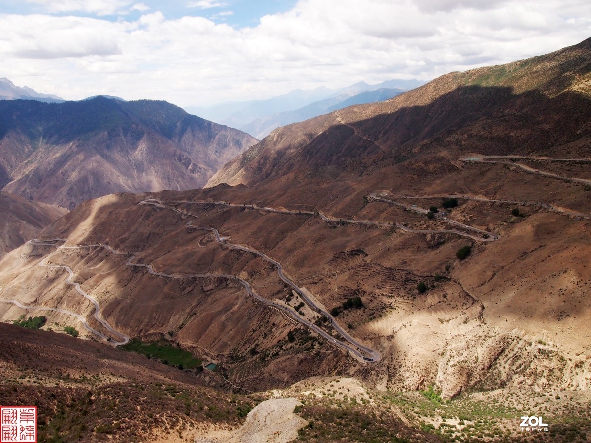 行摄318线---怒江七十二道拐，川藏公路上最危险的魔鬼路段