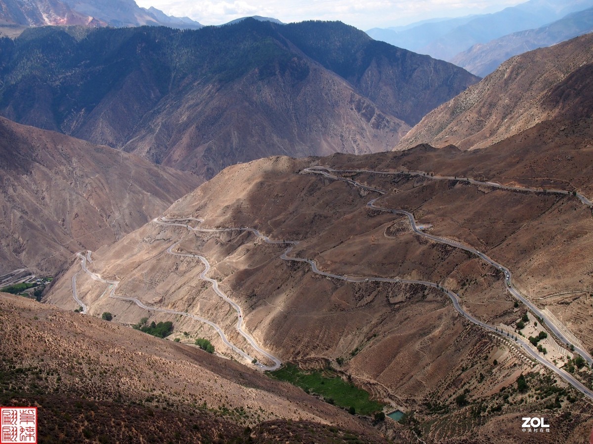 行摄318线---怒江七十二道拐，川藏公路上最危险的魔鬼路段