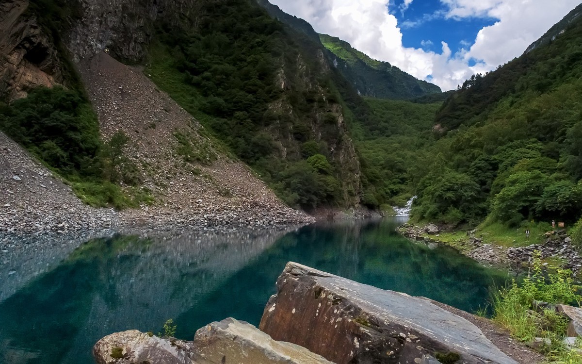 四川茂县松坪沟之墨海
