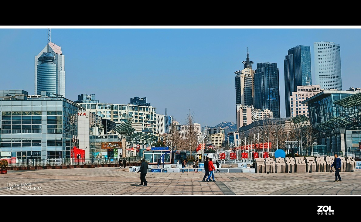 荣耀v40的一组海景风光片
