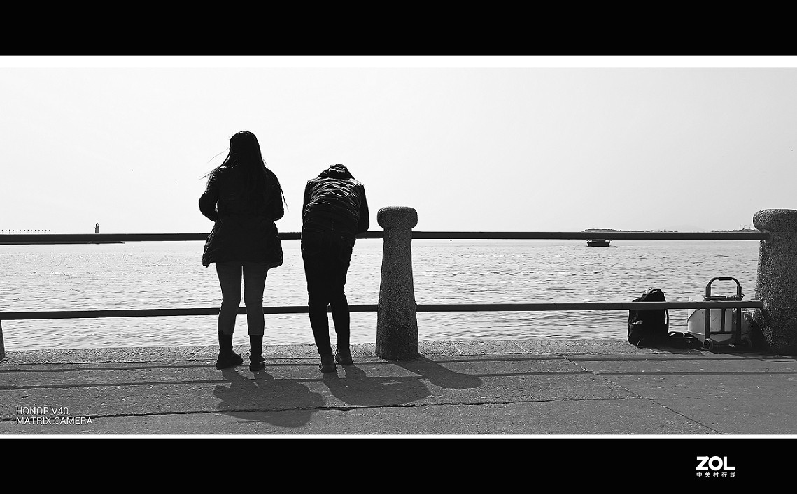 荣耀v40的一组海景风光片