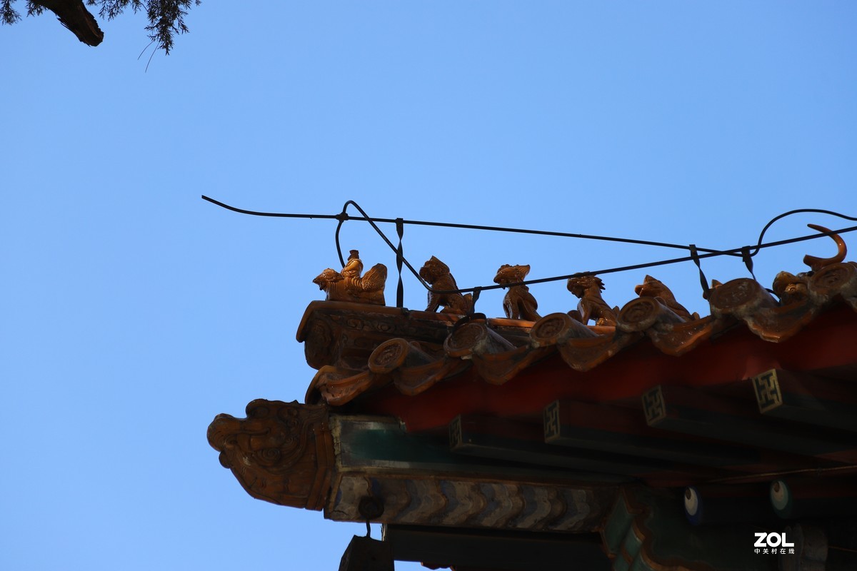 冬日里的潭柘寺