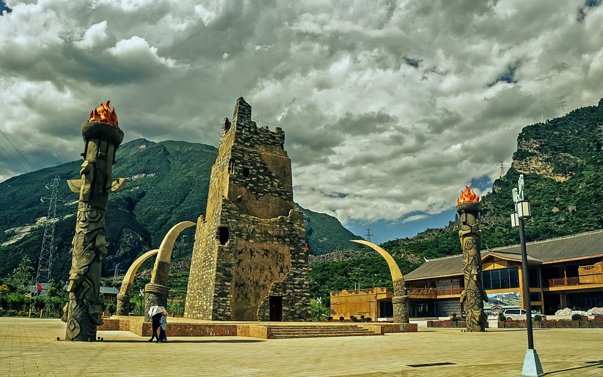 茂县叠溪蚕陵重镇