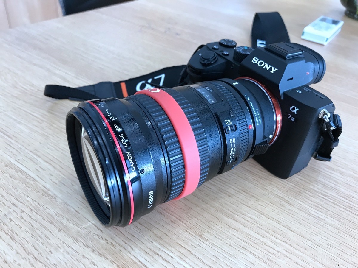 ★★★★★ A7M3用适马MC11转接佳能5个红圈镜头，试镜效果