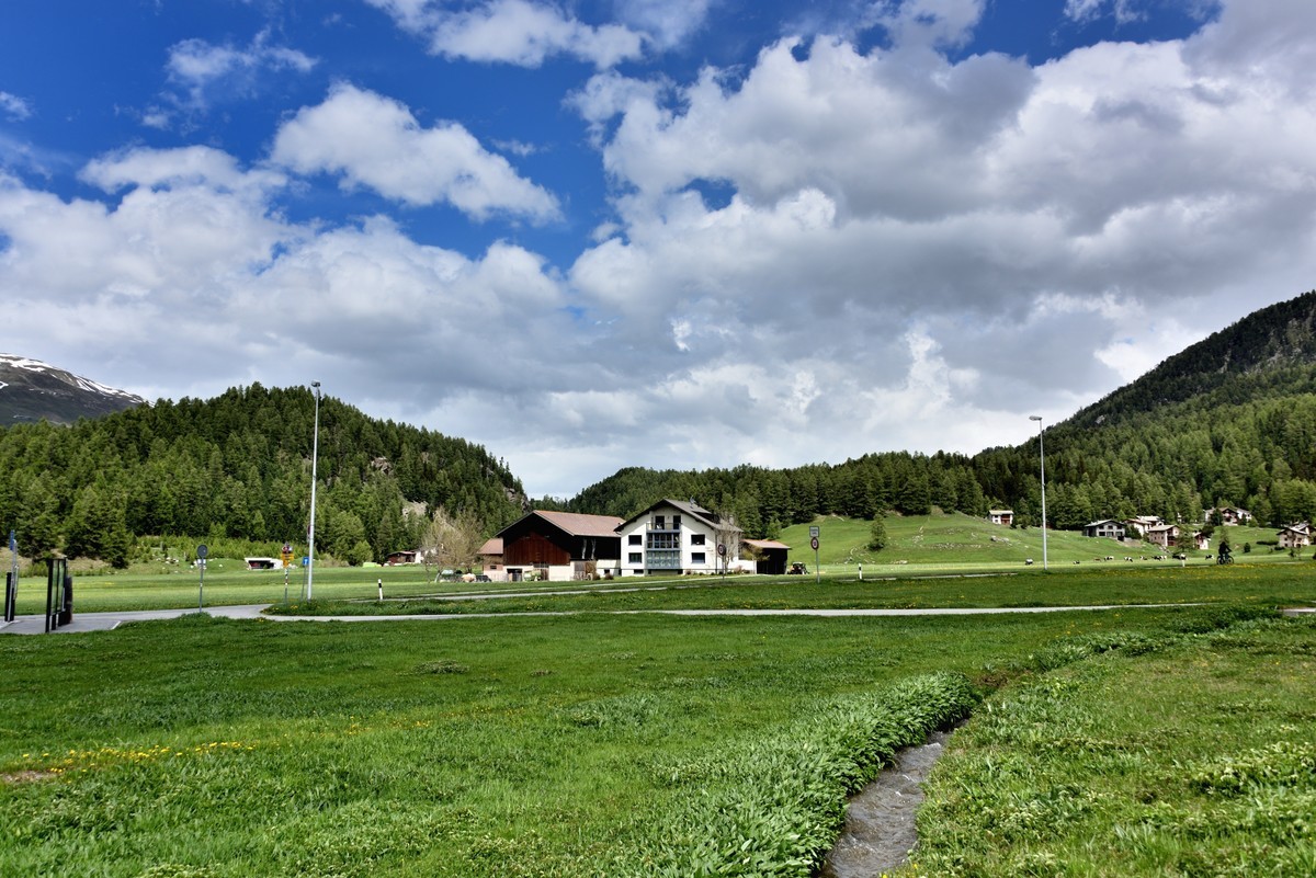 火车环瑞士之旅——徒步席尔瓦普拉纳湖【7】