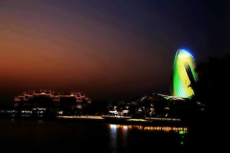 263【寿星老海南游摄日记】21.02.22海花島希尔顿大饭店之夜！