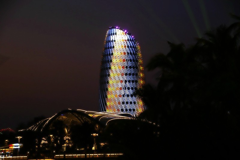 263【寿星老海南游摄日记】21.02.22海花島希尔顿大饭店之夜！